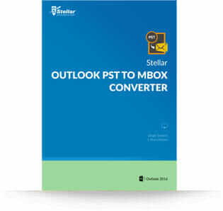 Stellar Outlook PST to MBOX Converter - Win
